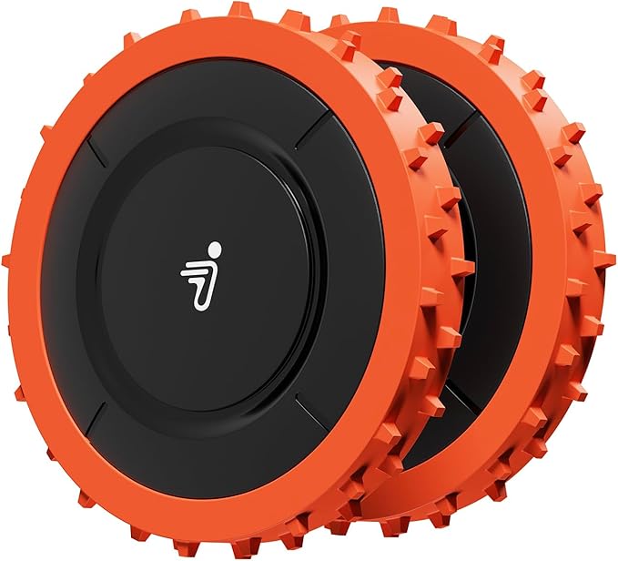 NAVIMOW i105N + Rough Terrain Kit, Robust Wheels for Muddy Terrain and up to 35% Incline.
