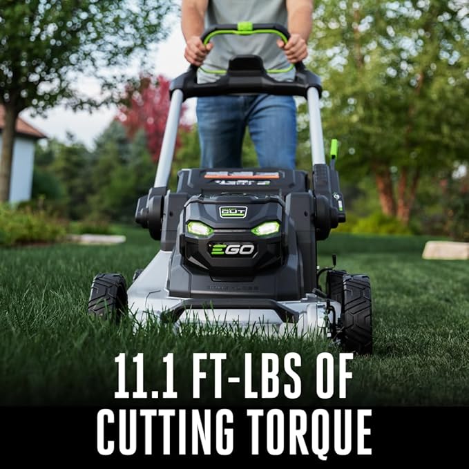 EGO Power+ Electric Lawn Mower, Self-Propelled Cordless with 22" Aluminum Deck, Select Cut and Touch Drive, Battery and Charger Not Included - LM2200SP